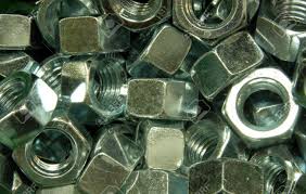Hex Nuts 1/4 Keg Plated